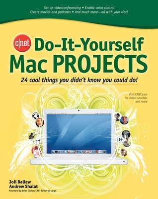 Book cover for CNET Do-It-Yourself Mac Projects