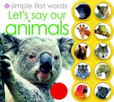 Book cover for Let's Say Our Animals