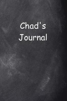 Cover of Chad Personalized Name Journal Custom Name Gift Idea Chad