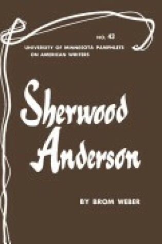 Cover of Sherwood Anderson