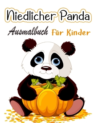 Book cover for Niedliches Panda-Malbuch f�r Kinder