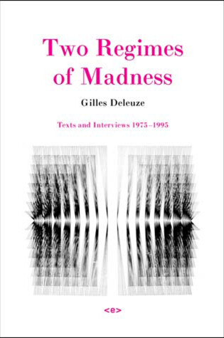 Cover of Two Regimes of Madness