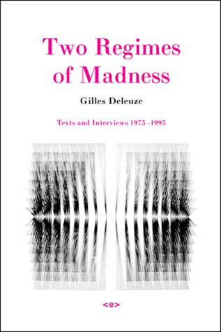 Book cover for Two Regimes of Madness