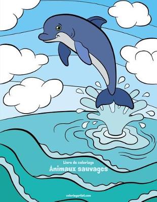 Cover of Livre de coloriage Animaux sauvages 2