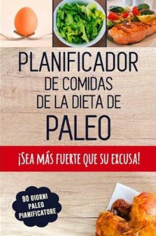 Cover of Planificador de Comidas de la Dieta de Paleo