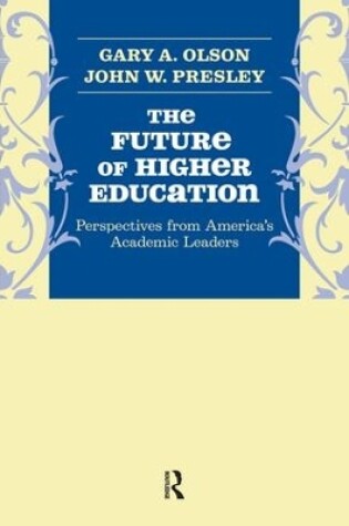 Cover of Future of Higher Education