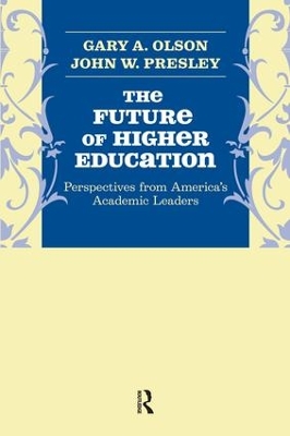 Book cover for Future of Higher Education