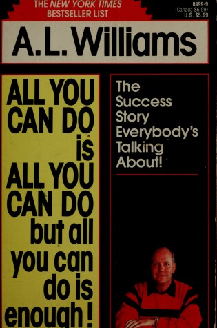 Cover of All You Can Do is All You Can Do but All You Can Do is Enough!