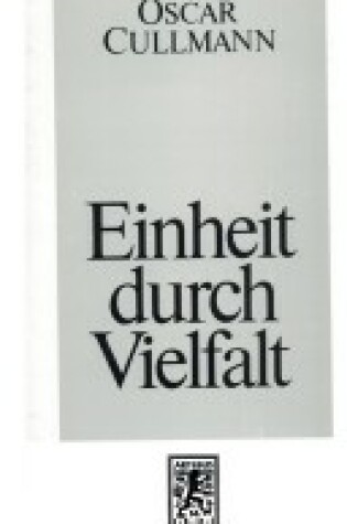 Cover of Einheit Durch Vielfalt