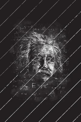 Book cover for Albert Einstein Chalkboard Art Final Planning Book