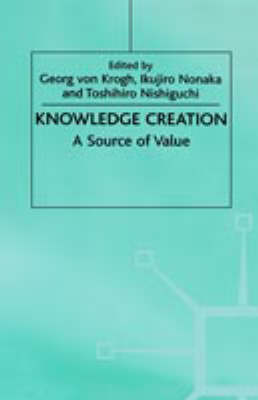 Book cover for Knowledge Creation