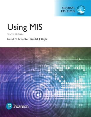 Book cover for Using MIS, Global Edition