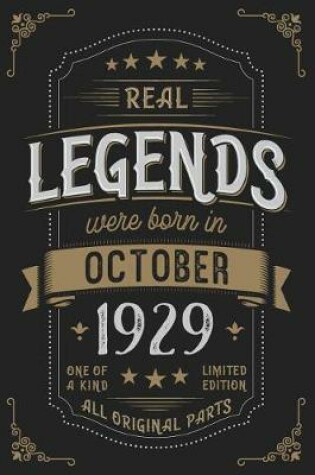 Cover of Real Legends were born in Oktober 1929