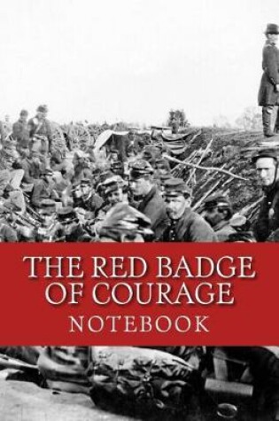 Cover of "The Red Badge of Courage" Notebook