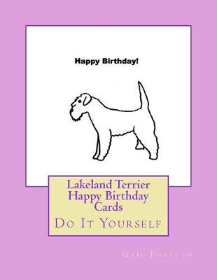 Book cover for Lakeland Terrier Happy Birthday Cards