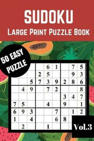 Cover of SUDOKU Large Print Puzzle Book