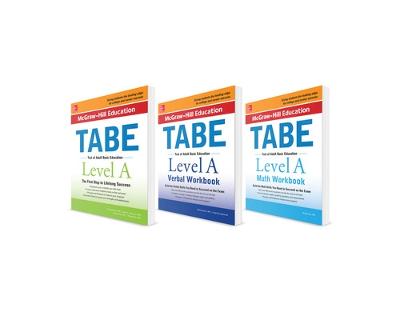 Book cover for McGraw-Hill Education TABE Level A Savings Bundle