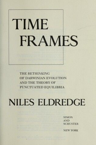 Cover of Time Frames