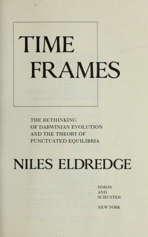 Book cover for Time Frames