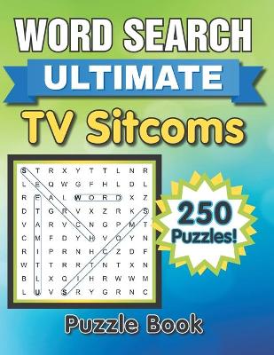 Book cover for Ultimate TV Sitcoms Word Search