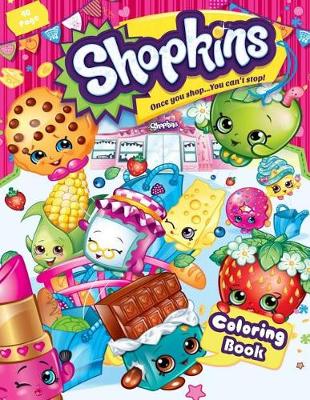 Book cover for Shopkins Coloring Book