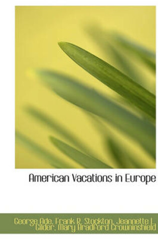 Cover of American Vacations in Europe