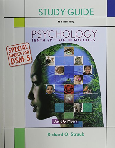 Book cover for Study Guide Psychology in Modules with Dsm5 Update