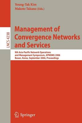 Cover of Management of Convergence Networks and Services