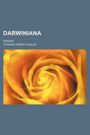 Cover of Darwiniana; Essays