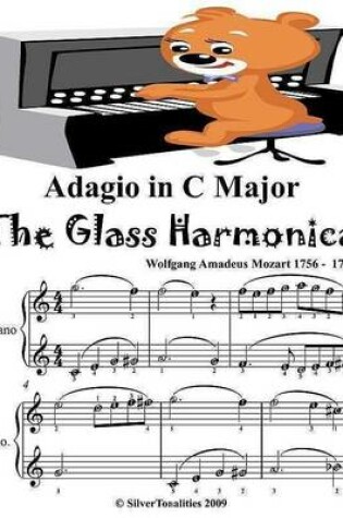 Cover of Adagio In C Major the Glass Harmonica -  Easy Piano Sheet Music Junior Edition