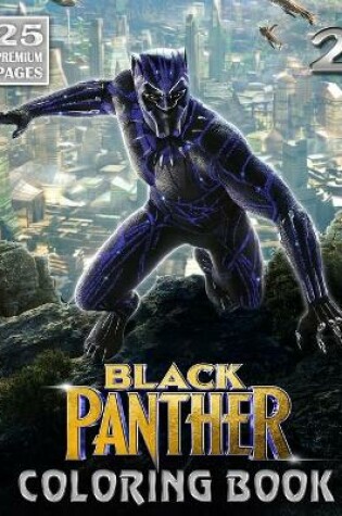 Cover of Black Panther Coloring Book Vol2