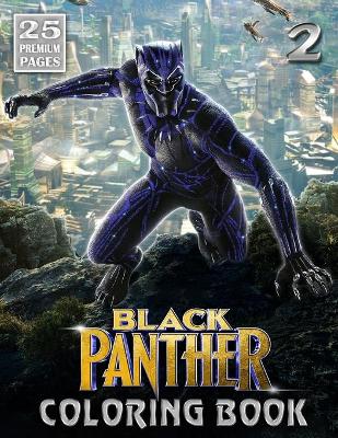 Cover of Black Panther Coloring Book Vol2