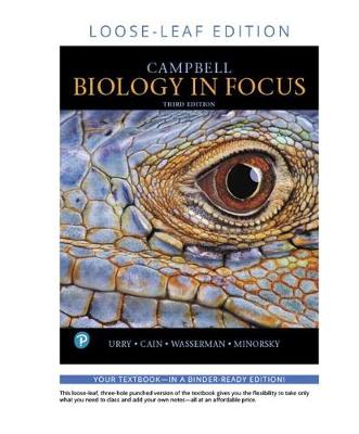 Book cover for Campbell Biology in Focus, Loose-Leaf Plus Mastering Biology with Pearson Etext -- Access Card Package