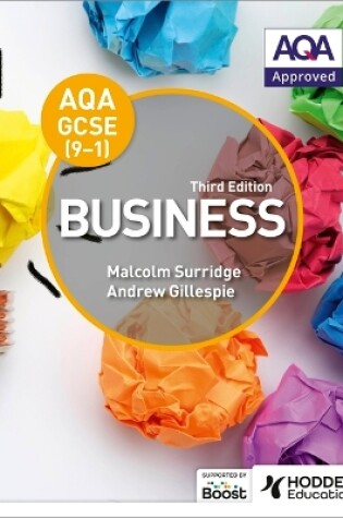 Cover of AQA GCSE (9-1) Business, Third Edition