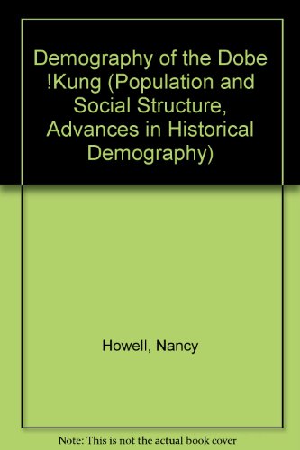 Book cover for Demography of the Dobe !Kung