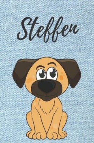 Cover of Steffen Notizbuch Hunde / Notiz-Buch / Notizheft / Malbuch / Kritzelbuch / Tagebuch / Journal / DIN A5 / Geschenke