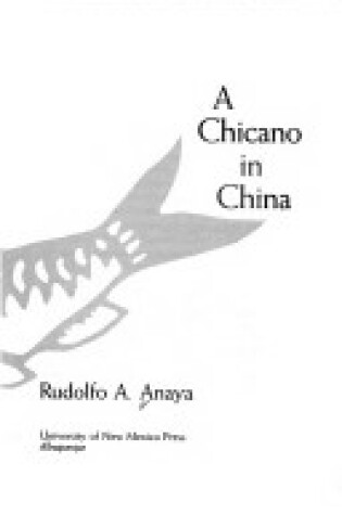 Cover of A Chicano in China