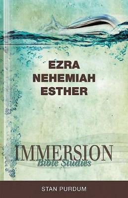 Book cover for Immersion Bible Studies: Ezra, Nehemiah, Esther