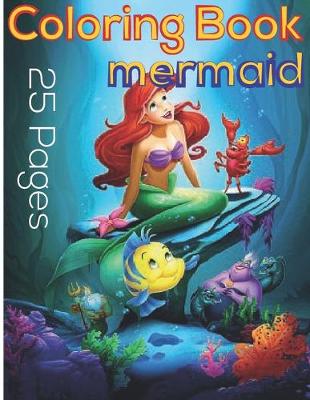 Book cover for Mermaid - Coloring Book