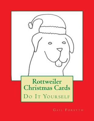 Book cover for Rottweiler Christmas Cards