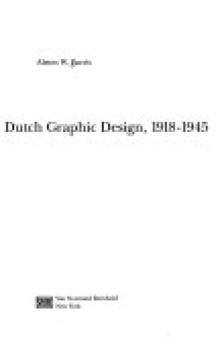 Cover of Dutch Graphic Design