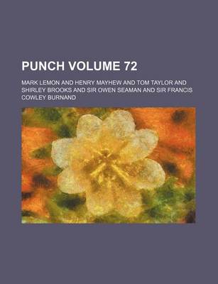 Book cover for Punch Volume 72