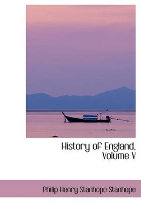 Book cover for History of England, Volume V