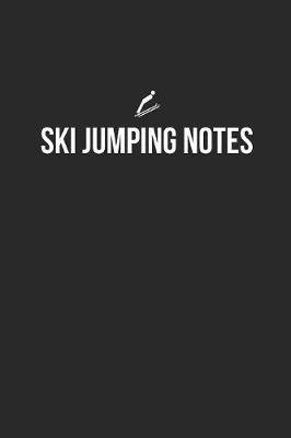 Book cover for Ski Jumping Notebook - Ski Jumping Diary - Ski Jumping Journal - Gift for Ski Jumper