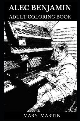 Cover of Alec Benjamin Adult Coloring Book