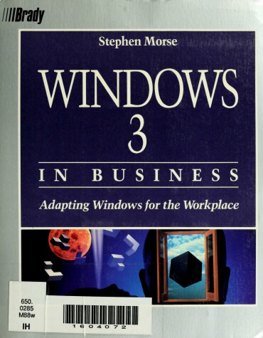 Book cover for Windows 3 in Business