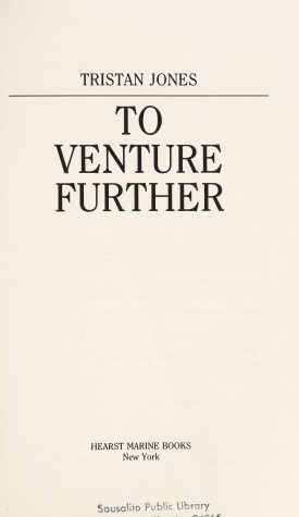 Book cover for To Venture Further