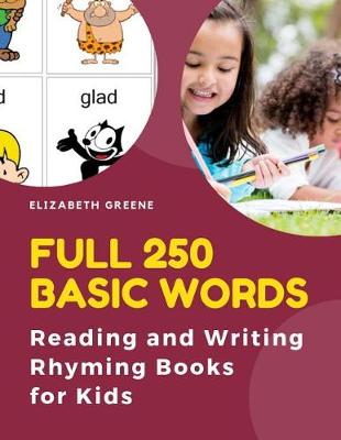 Book cover for Full 250 Basic Words Reading and Writing Rhyming Books for Kids