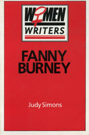 Cover of Fanny Burney