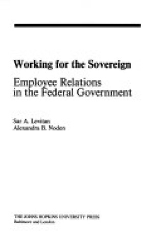 Cover of Working for the Sovereign
